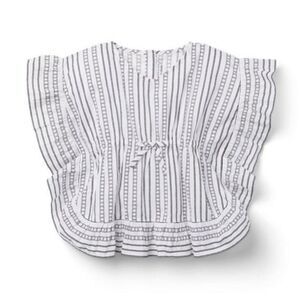 Janie and Jack GEO STRIPED SWIM COVER-UP size 6